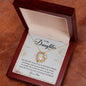 To My Daughter | Love Mom -Forever Love Necklace