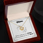 To My Mom | Love Knot Necklace