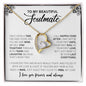 To My Beautiful Soulmate | I Love You Forever -Forever Love Necklace