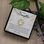 To My Daughter | Love Mom -Forever Love Necklace